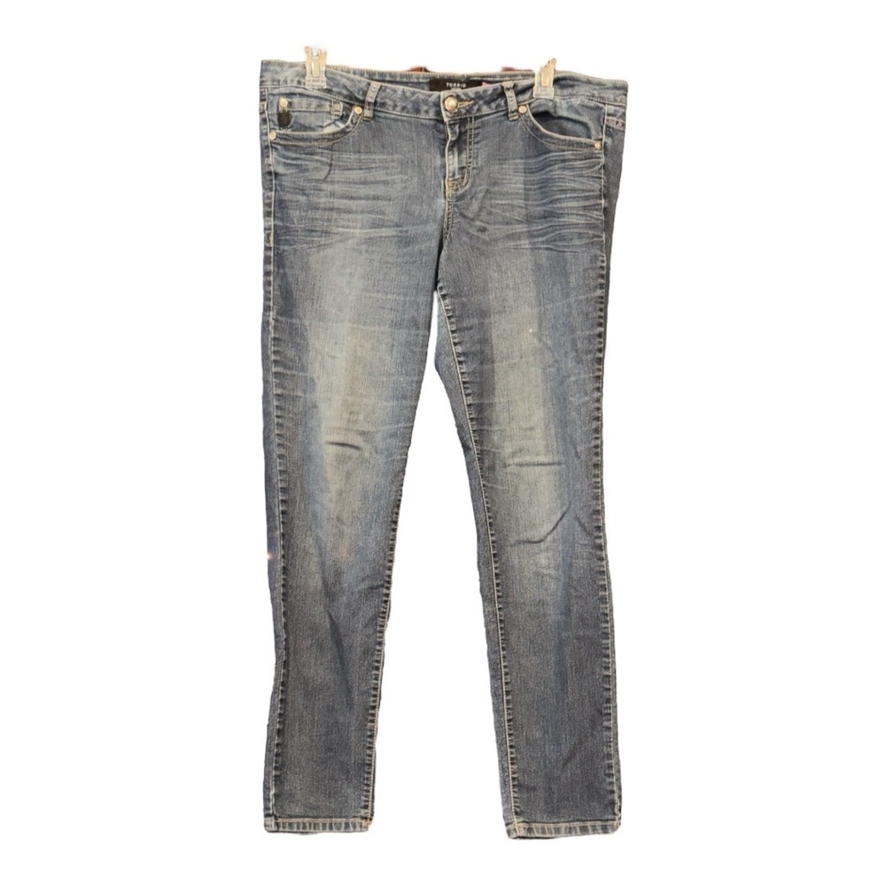 Torrid Denim Skinny Size 20 Tall GUC  BAG T1. E 7
